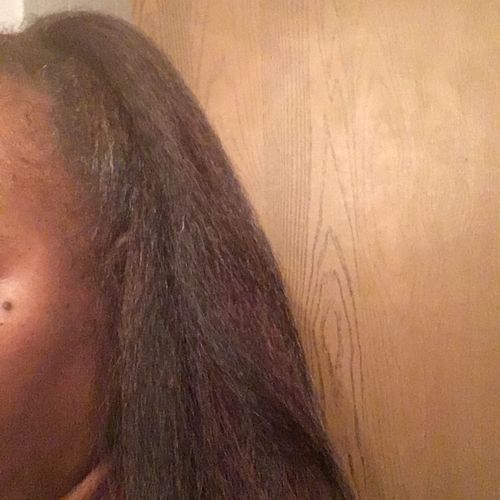 Customer photo review of Sensationnel Instant Pony™ Perm Yaki 18