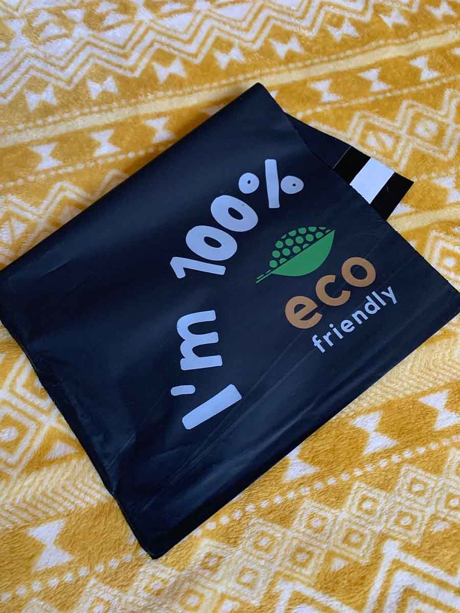 Customer photo review of Compostable Mailing Bags