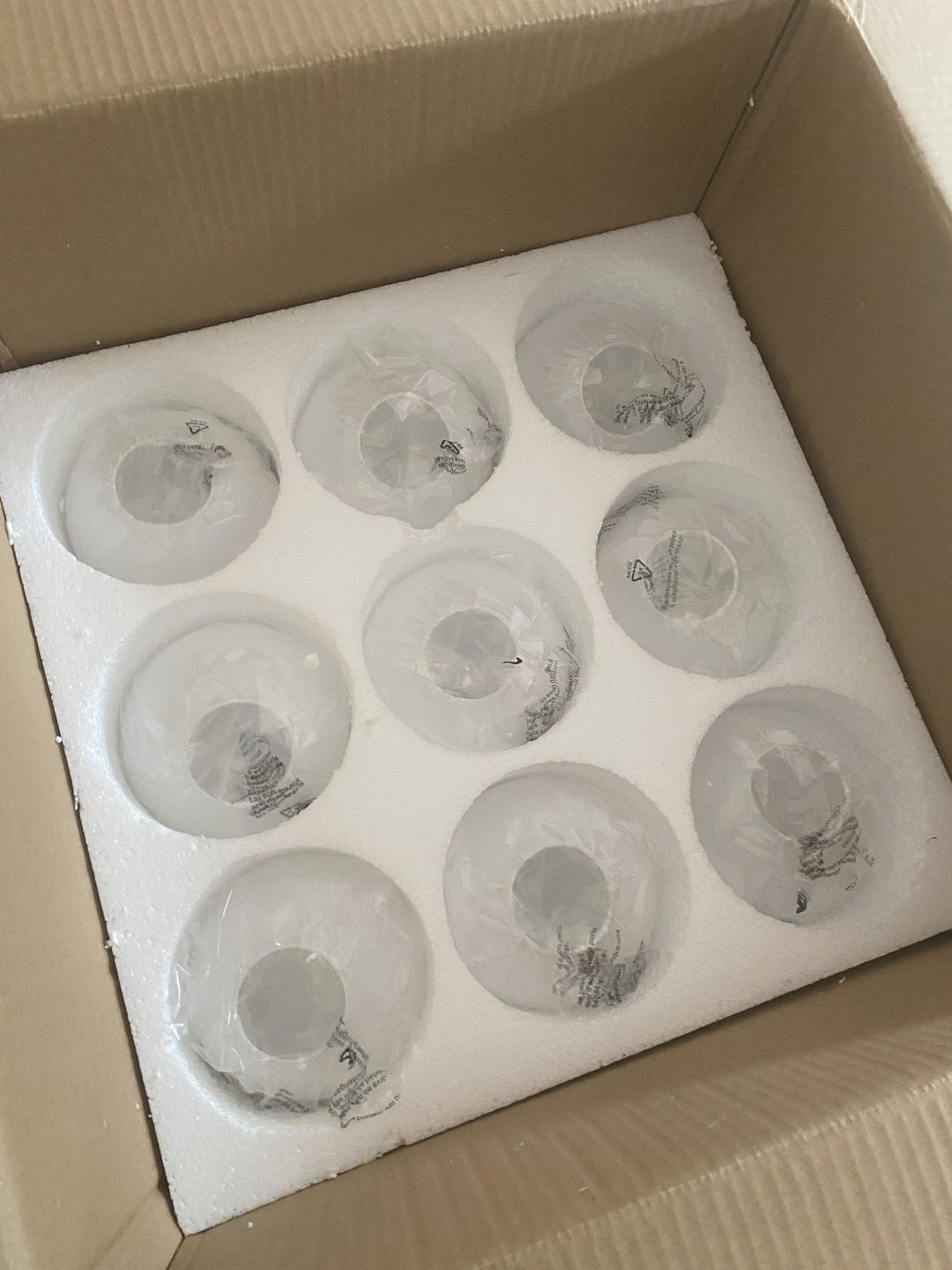 Customer photo review of 12-Light Two-tier Sputnik Opal Globe Chandelier
