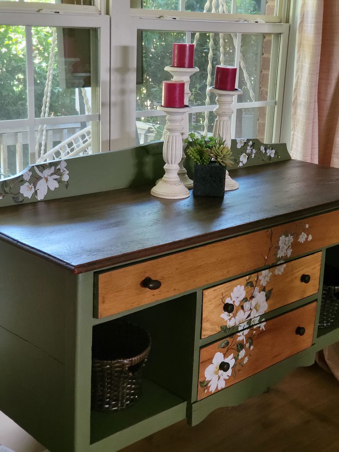 Customer photo review of English Boxwood - One Hour Miracle Paint - 32oz