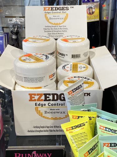 Customer photo review of EZEDGES Edge Control Gel 5.3 oz