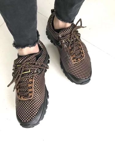 Customer photo review of Breathable Mesh Casual Outdoor Shoes
