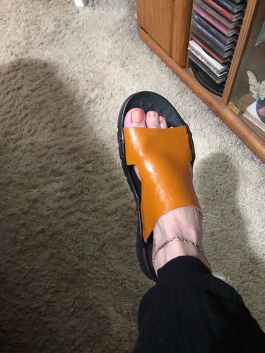 Customer photo review of New Men Sandals Fashion Trend Soft Sole Flip-flop