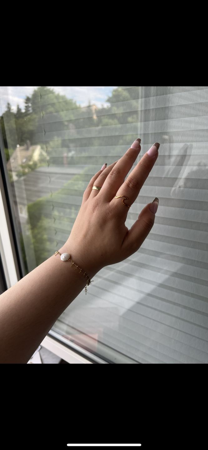 Customer photo review of Wave Ring | 18K vergoldet