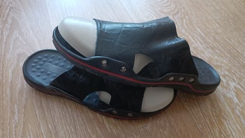 Customer photo review of New Men Sandals Fashion Trend Soft Sole Flip-flop