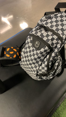Customer photo review of Salty Savage™ Essential Sport Backpack | Black/White Checkerboard