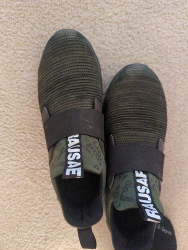 Customer photo review of Maven Men's Composite Toe Slip-On Work Sneakers