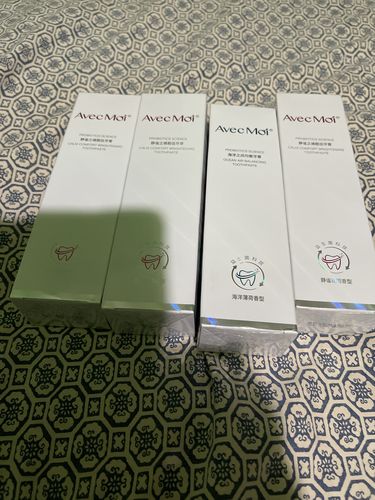 Customer photo review of Probiotics Toothpaste Mix Packs