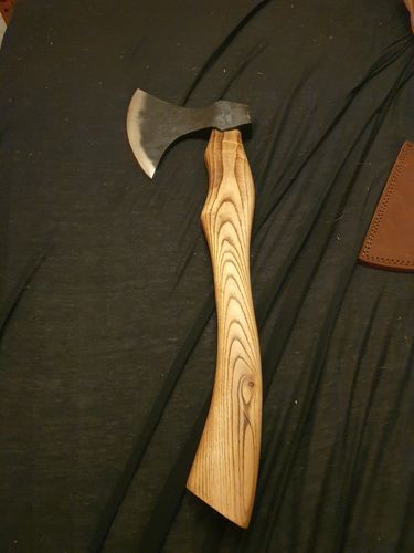 Customer photo review of Sam's Big Birthday Mystery Axe!