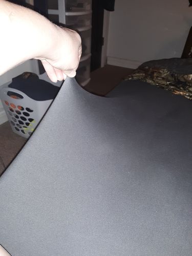 Customer photo review of 4 Way Stretchable Elastic Fitted Bedsheet