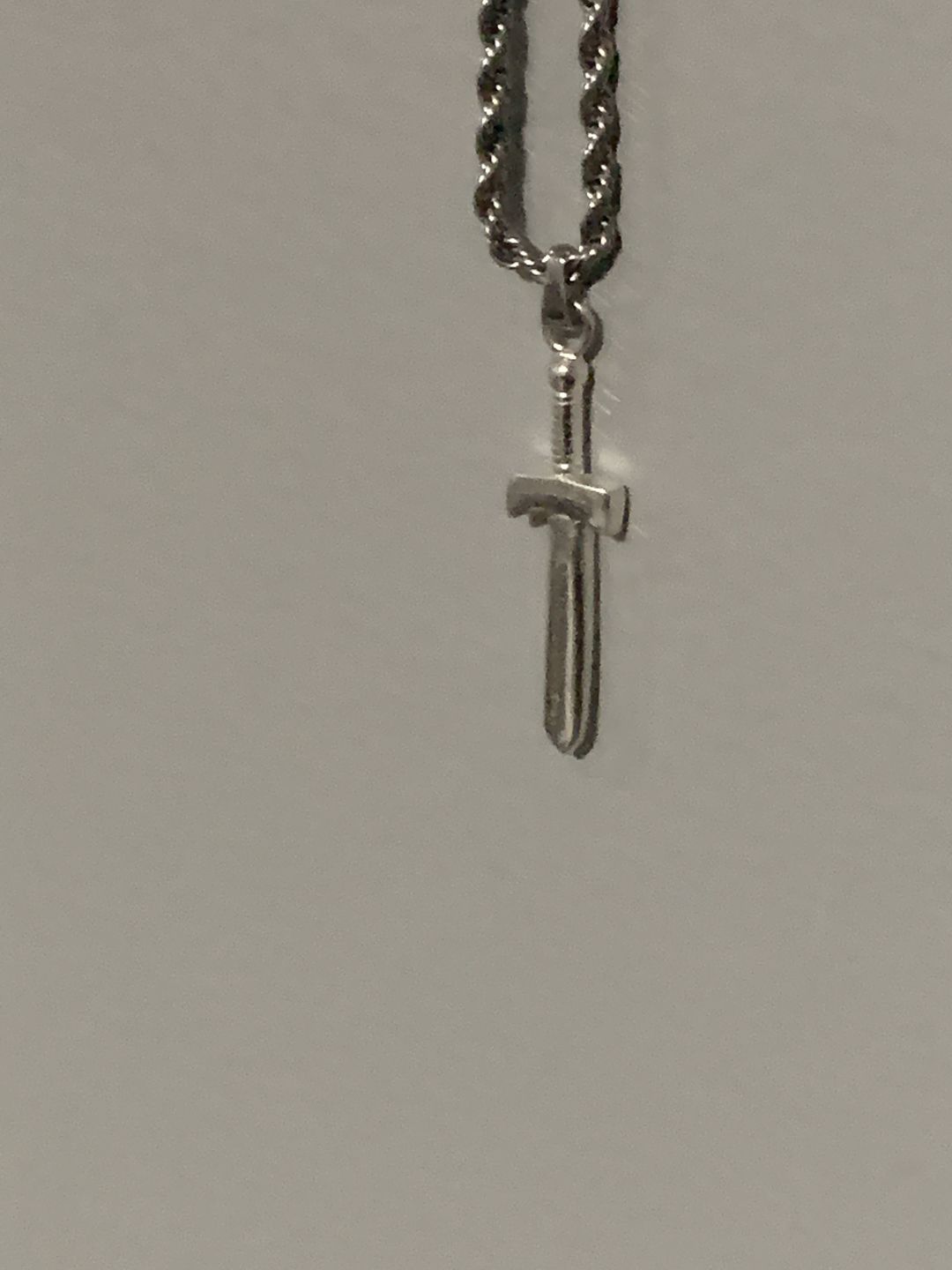 Customer photo review of SWORD EARRING