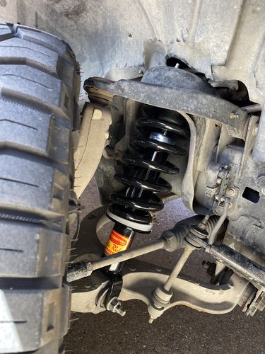 Customer photo review of 2013-2018 Dodge Ram 1500 Air Suspension Conversion Kit With Light Fix Module (DR14FM)