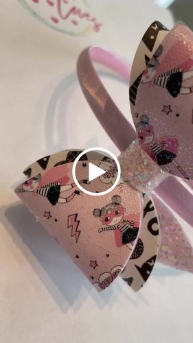 Clare L. review of Super Girl Lux Premium Printed Bow Fabric image 1 out of 1