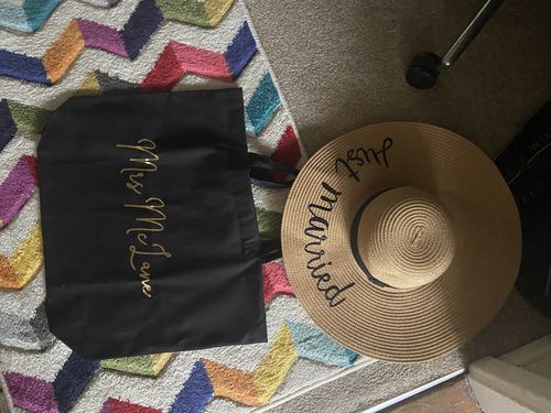 Customer photo review of Personalised Mrs Tote Bag (MRK X)
