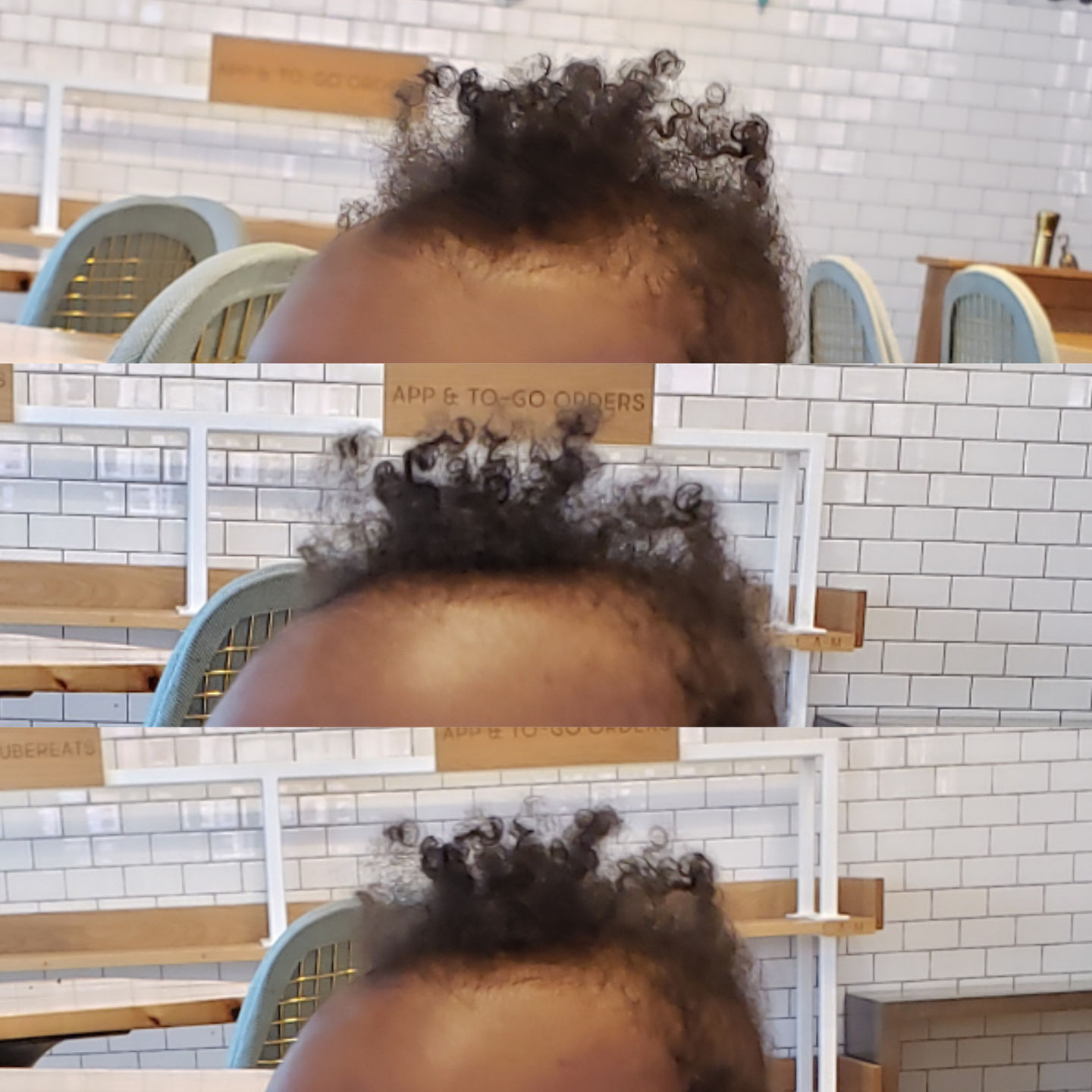 Customer photo review of MEGA AYURVEDIC GROWTH hair oil