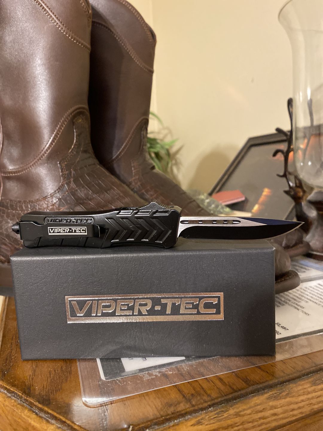 Customer photo review of Mini Green Phantom D/A OTF (Multiple Blade Styles Available)