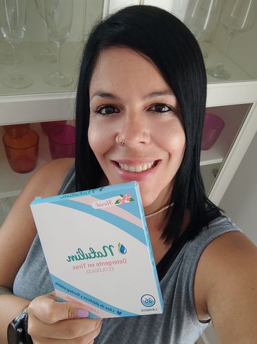 Customer photo review of Eco-Tiras de Detergente 40 lavados Natulim
