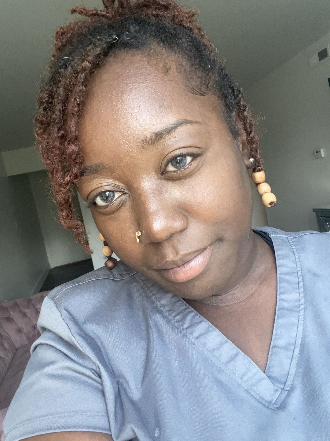Customer photo review of Siesta Crystal Iris Blue