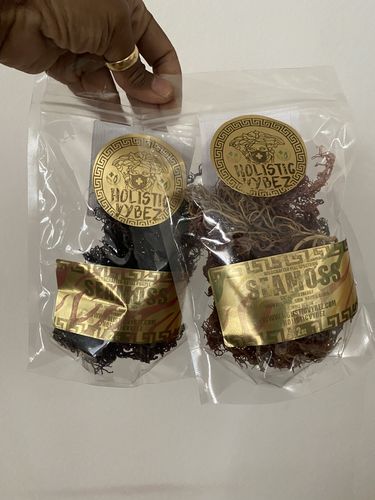 Customer photo review of The Wellness Trio Sea Moss Gel Combo