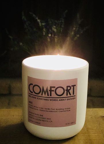 Customer photo review of Comfort - Ceramic Candle