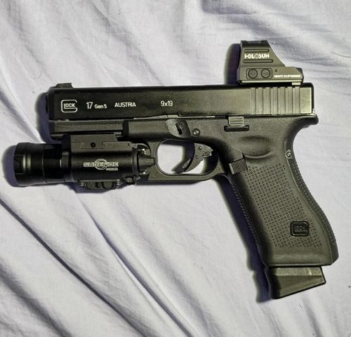 Customer photo review of Holosun HS407C X2 Reflex Red Dot Sight