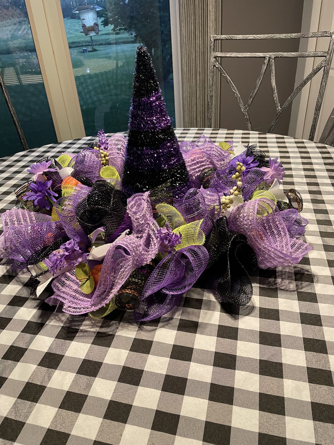 Customer photo review of Mounting Squares Bag of 100 - DECOE-002, attach a wreath sign, sign attachment