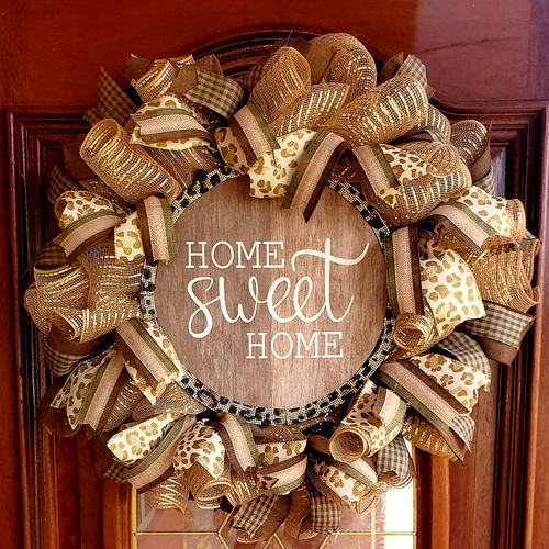 Customer photo review of Every Day Wreath Kit - Wreath Kits - WK-075