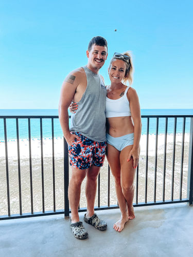 Customer photo review of Voyager Bottom | Powder Blue