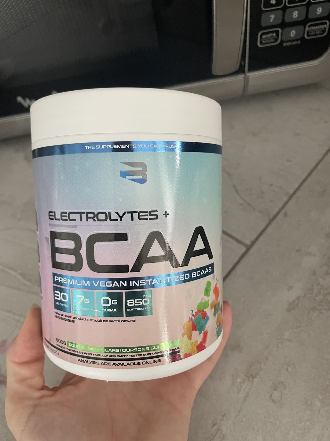 Customer photo review of Electrolytes + BCAA