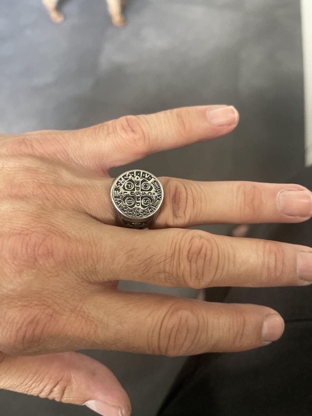 Customer photo review of ST. BENEDICT.