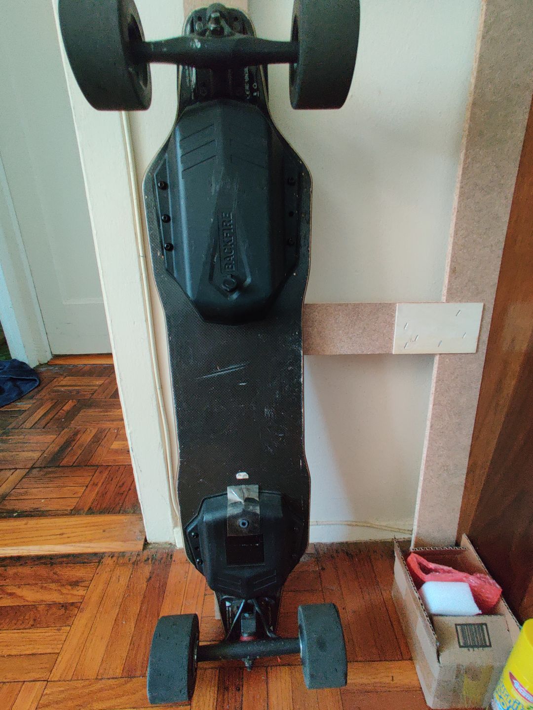 Customer photo review of Power button & cable for Backfire Boards