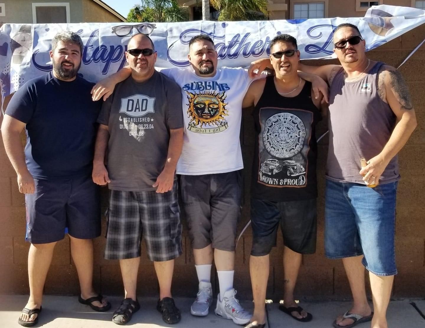 Customer photo review of Dad Established (CUSTOM) Premium Tee