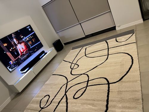 Customer photo review of Scribble Rug