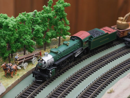 Customer photo review of BLI 3992 USRA Light Mikado, SOU 4501, Green Boiler, Paragon4 Sound/DC/DCC, N