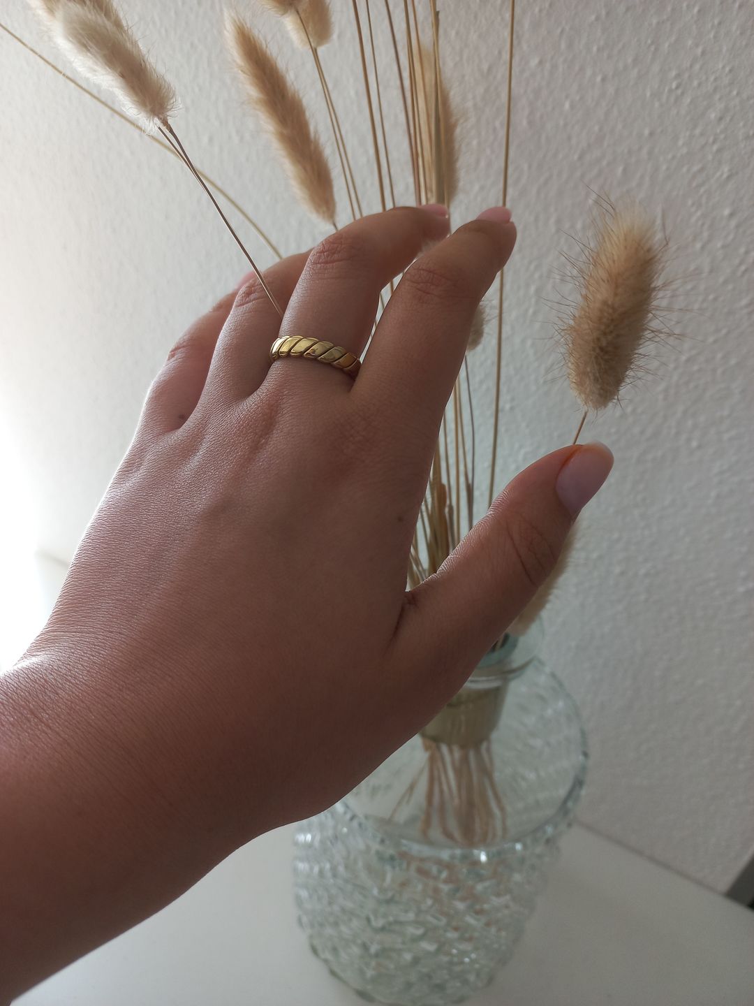 Customer photo review of Cavo Ring | 18K vergoldet
