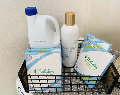 Customer photo review of Eco-Tiras de Detergente 40 lavados Natulim