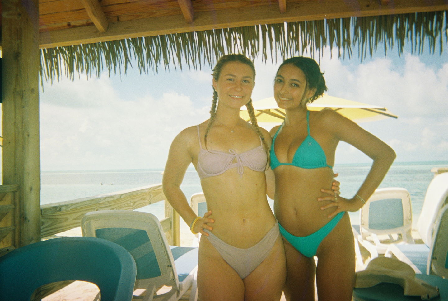 Customer photo review of Cyan Bikini Top II