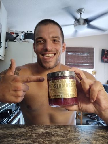 Customer photo review of Electric Dragon Sea Moss Gel