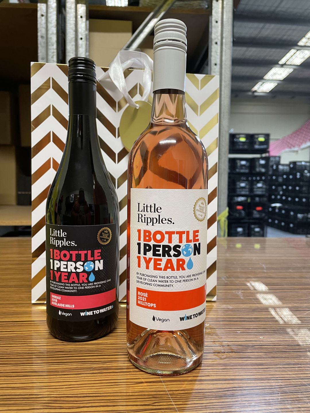Customer photo review of Shiraz & Rosé - 2 pack
