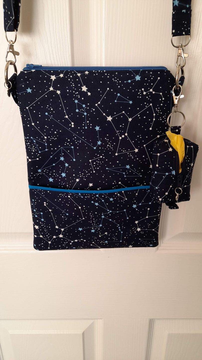 Customer photo review of Stars Constellation Rose & Hubble Cotton Poplin Fabric