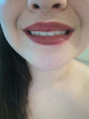 Customer photo review of Labial Velvet Viva