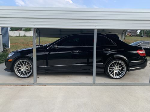 Customer photo review of 2010-2016 Mercedes-Benz E550 RWD Sedan 4 Wheel Air Suspension Conversion Kit (ME54F)