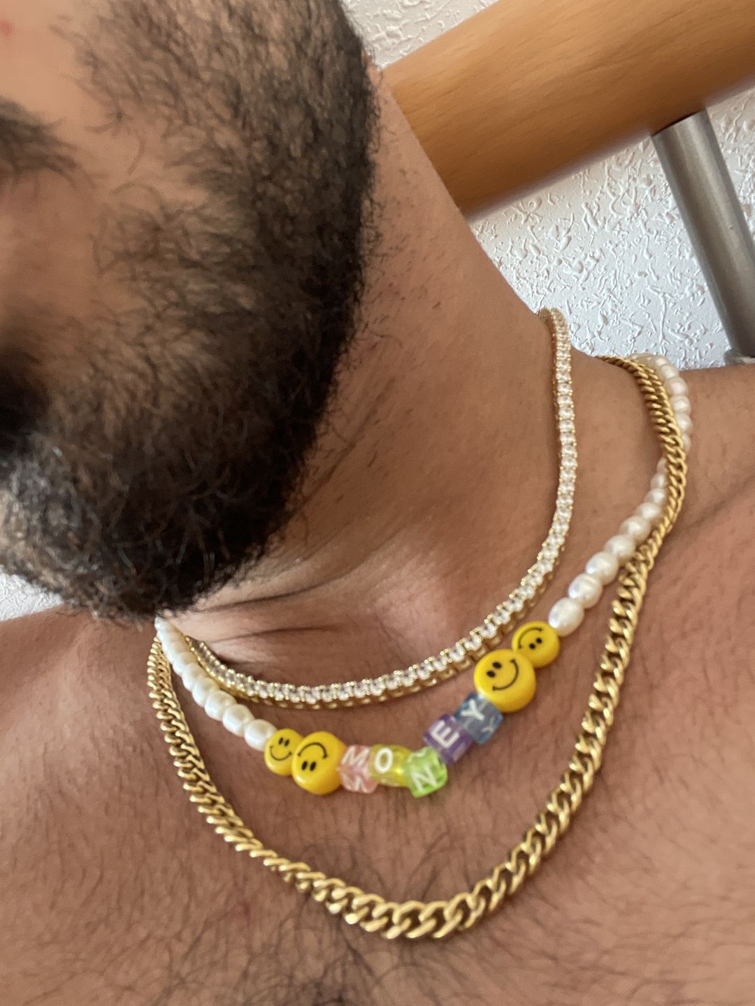 Customer photo review of ICE BREAKER. - 3MM 18K GOLD