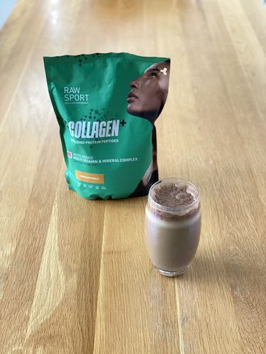 Customer photo review of Collagen + Peptide Vegan Protein Powder