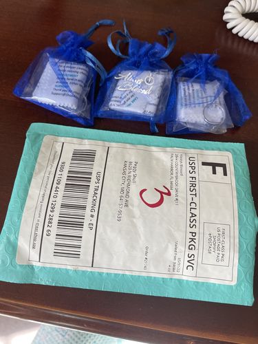 Customer photo review of "BLESSED" Sterling Silver Cross Ring