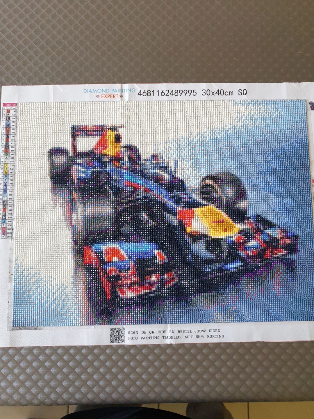 Customer photo review of EIGEN FOTO | DIAMOND PAINTING