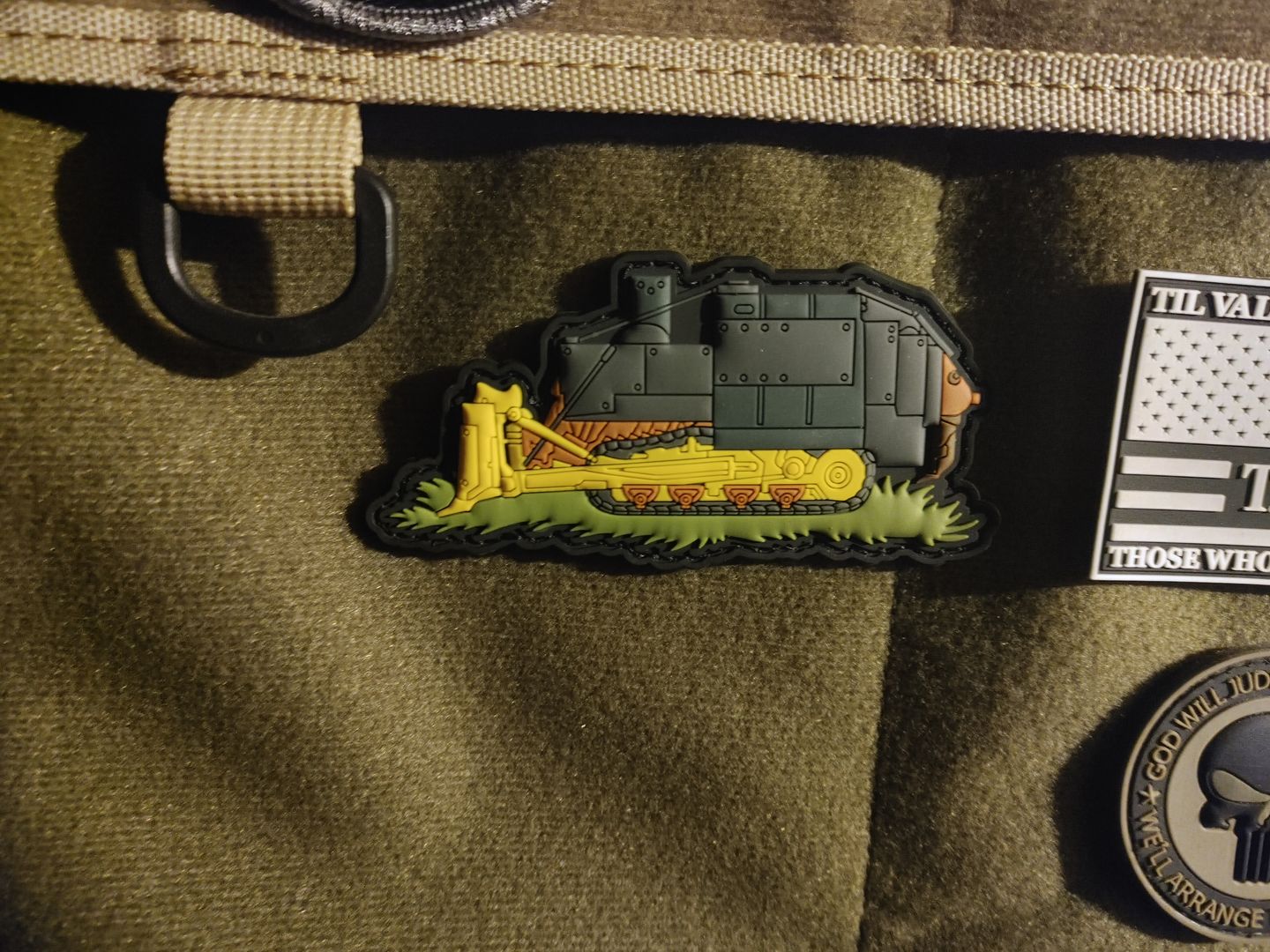 Customer photo review of Killdozer Morale Patch