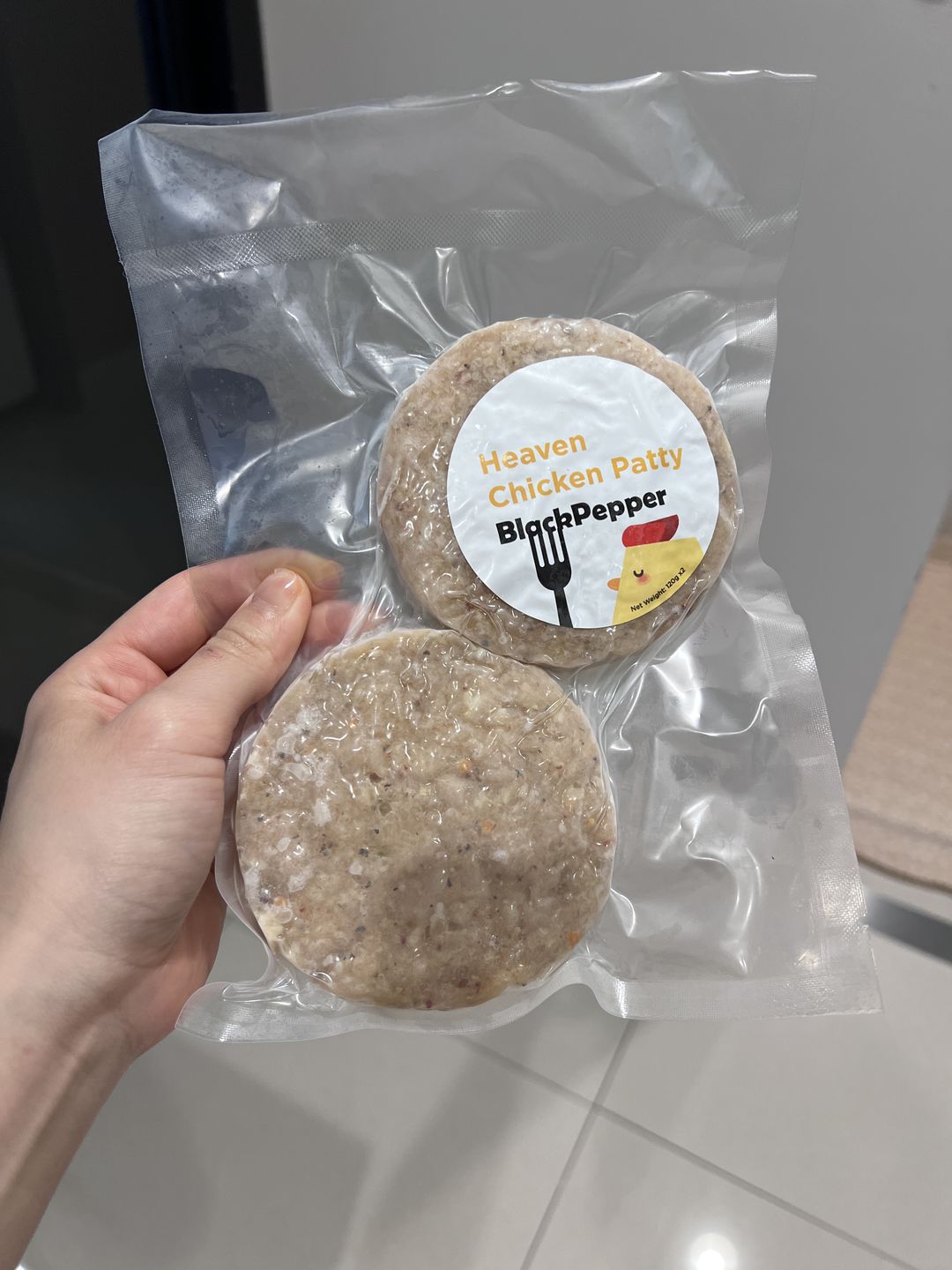 Customer photo review of Heaven Chicken Patty (2x120g)