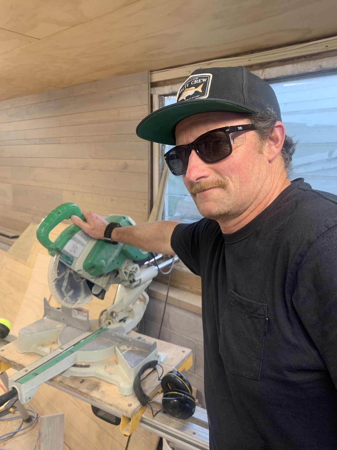 Customer photo review of Kenneth Black Safety Glasses