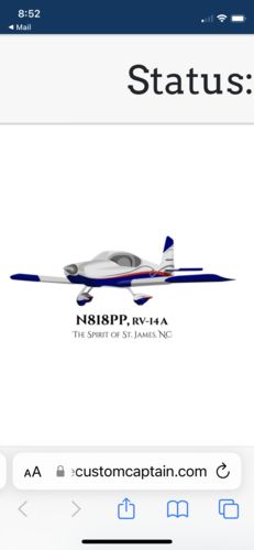 Customer photo review of Custom Digital Boat Artwork